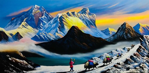 The Mount Everest Painting