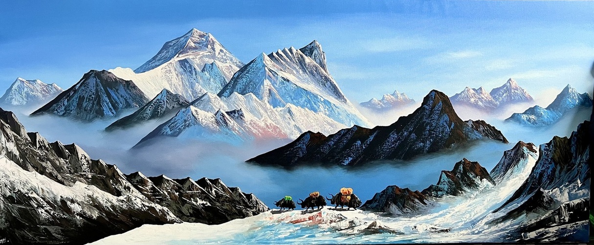 Mount Everest Himalayan Art