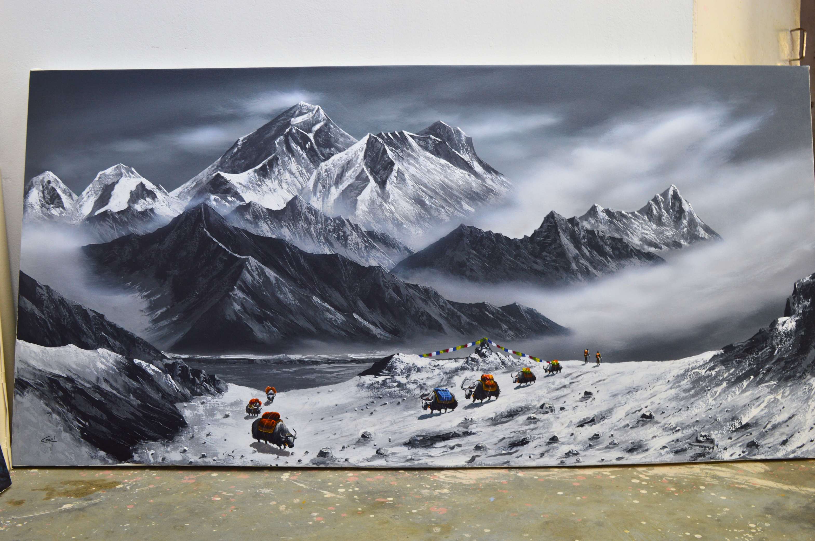 B/W Everest