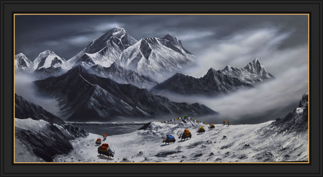 B/W Everest Yak
